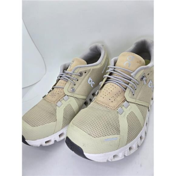 On Cloud 5 Shoes Women's 8 Haze Sand Running Athletic Support Workout Sneakers - Picture 4 of 8